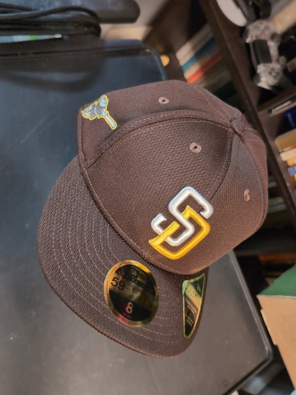 Sz 8 San Diego Padres 2021 Spring Training Hat 5950 Low Profile New NWT